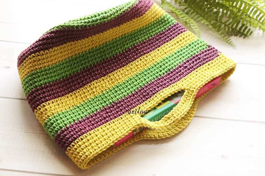 ECO friendly plant 1 pot cover cotton crochet handmade bag
