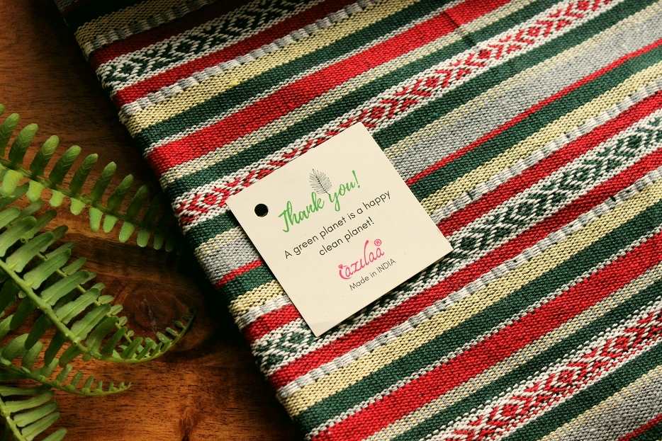 Eco friendly  Cotton handloom handmade runner