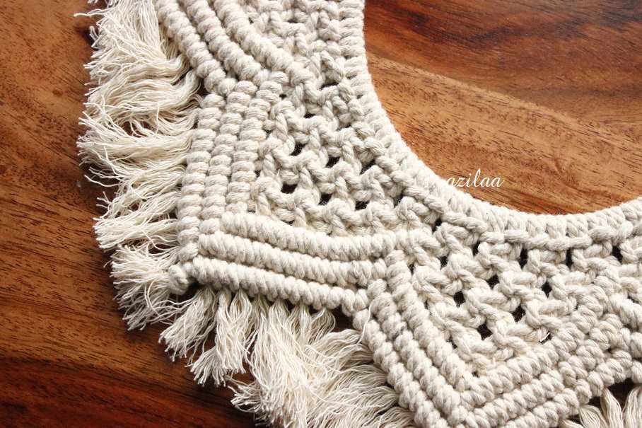 Eco friendly Mandala style macrame round handmade 2 wall decor 