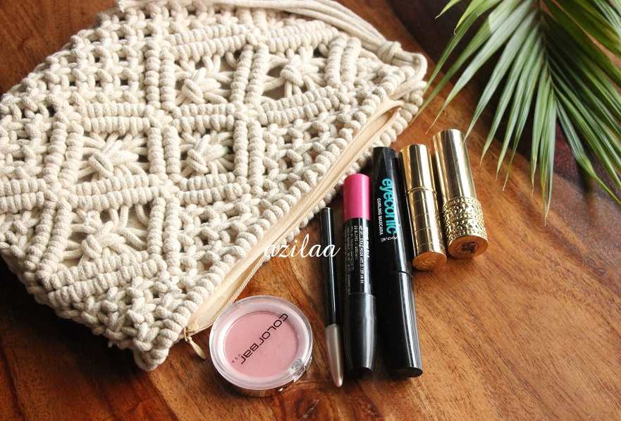 Eco friendly macrame handmade off white purse bag