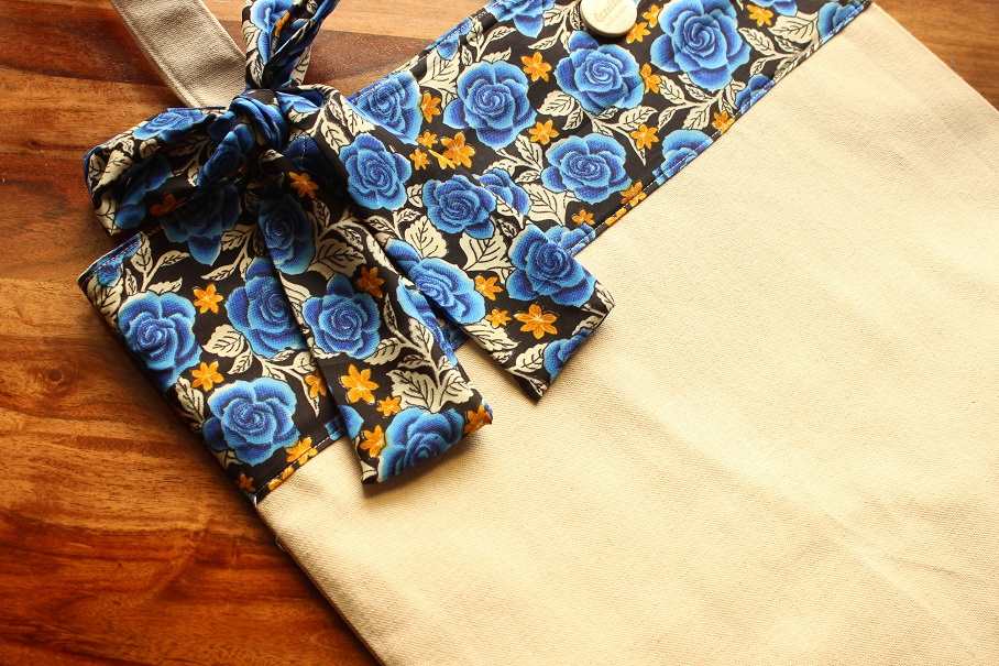 Eco friendly sustainable handmade sturdy canvas bag set