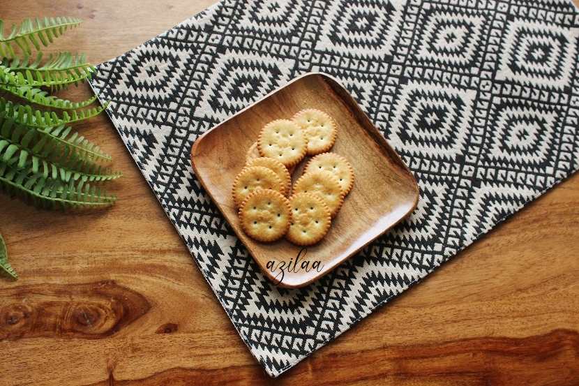 Geometric style handloom fabric placemat table mats 2