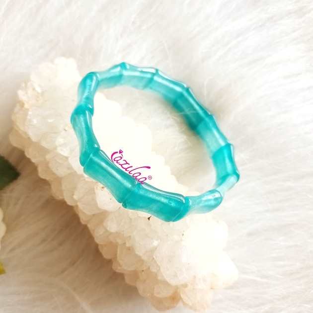 Gorgeous light Blue gemstone handmade bracelet 1