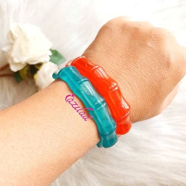 Gorgeous light Blue gemstone handmade bracelet 1