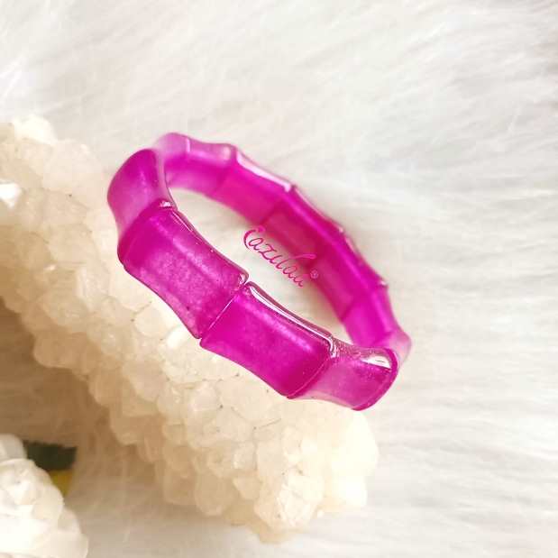 Gorgeous purple gemstone handmade bracelet 1