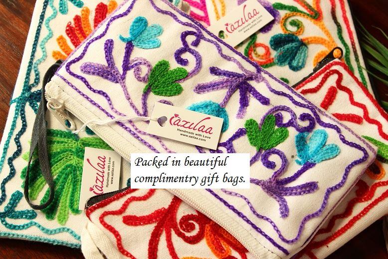 Green Ethnic Statement Gemstone artisan handmade necklace set