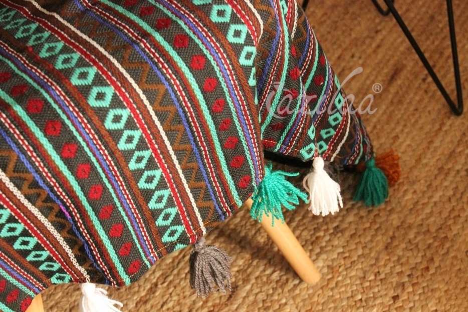 Handloom woolen handloom soft woven throw blanket