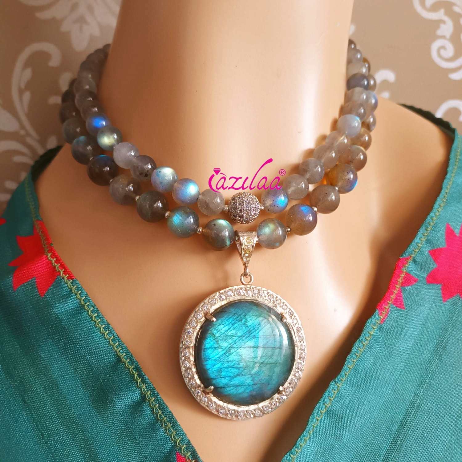  Labradorite gemstone sterling silver Pendant Necklace earrings