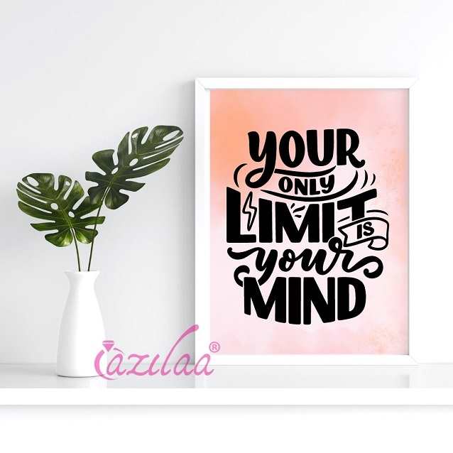 QUOTES framed wall art Wall décor 1 A4